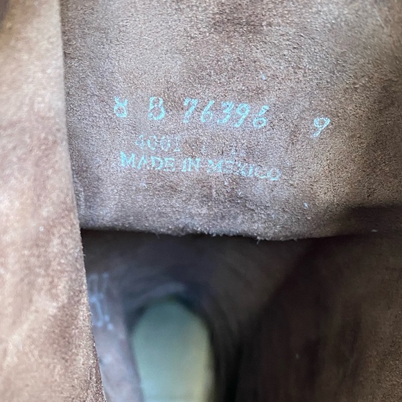 Frye Knee High Heeled Boot in Brown Leather - Picture 11 of 13